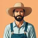 Farmer portrait
